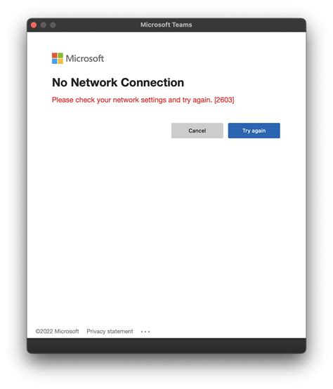 [Fix] Microsoft Teams No Network Connection Please check  .